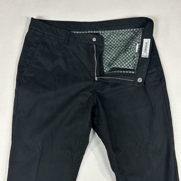 Bonobos Washed Chinos Pants Men's 36x30 Dark Blue Straight Fit Classic Casual - Picture 5 of 12